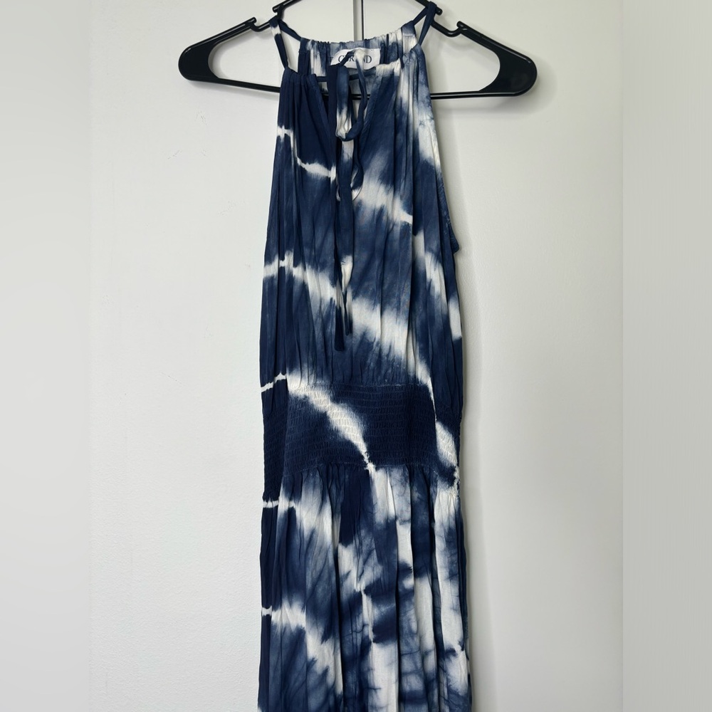 Boutique style printed maxi dress sz M/L - Picture 7 of 7